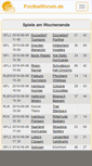 Mobile Screenshot of footballforum.de